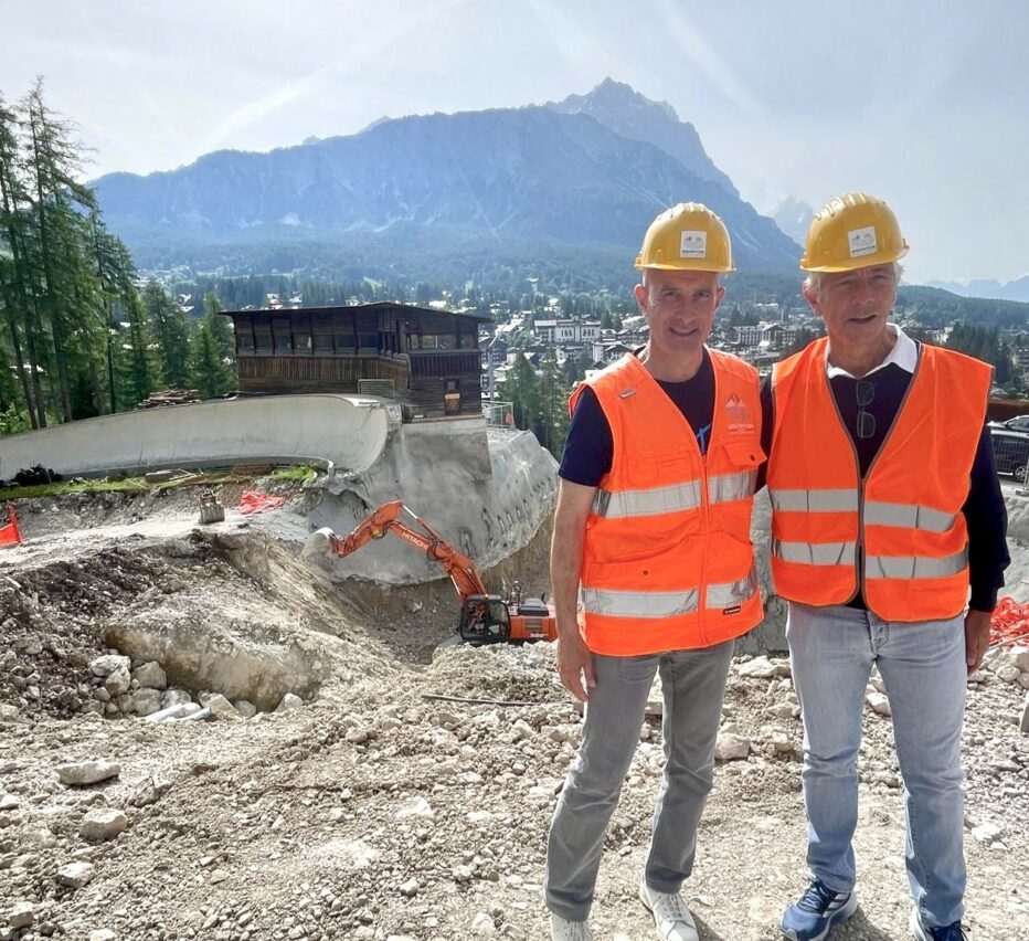 Milano Cortina 2026: nuovo sopralluogo del ministro Abodi a Cortina. Pieno rispetto del cronoprogramma