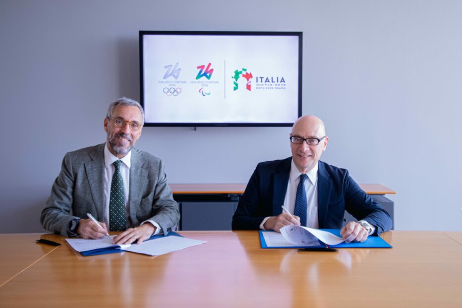 MILANO CORTINA 2026 SVELERÀ  LA TORCIA OLIMPICA E PARALIMPICA AL PADIGLIONE ITALIA  DI EXPO 2025 OSAKA