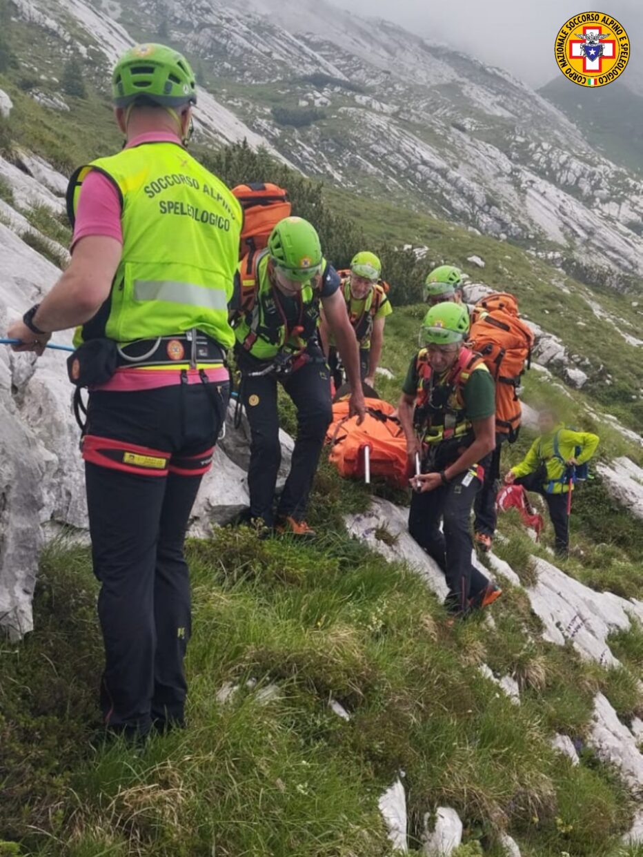 INTERVENTI IN MONTAGNA DEL FINE SETTIMANA