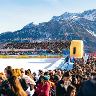 PARTE IL TOUR PER PROMUOVERE LA COPPA DLE MONDO DI SCI ALPINO FEMMINILE DI CORTINA D’AMPEZZO