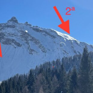 Due valanghe al Passo Cibiana