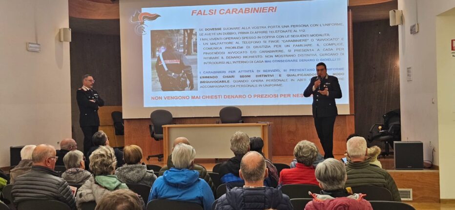 I consigli dei Carabinieri della Compagnia di Belluno contro le truffe