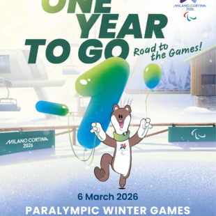 MILANO CORTINA 2026 CELEBRA IL “ONE YEAR TO GO”  ALLE PARALIMPIADI