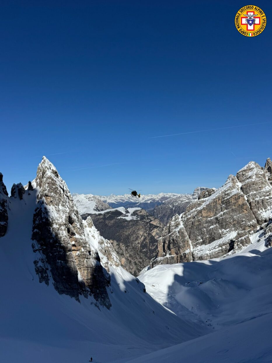SOCCORSO SCIALPINISTA INFORTUNATO