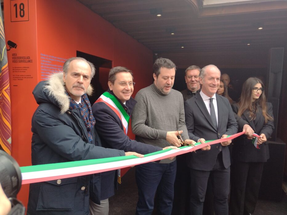APERTA LA MOSTRA “CORTINA STORIE DI SPORT-ROAD TO 2026”