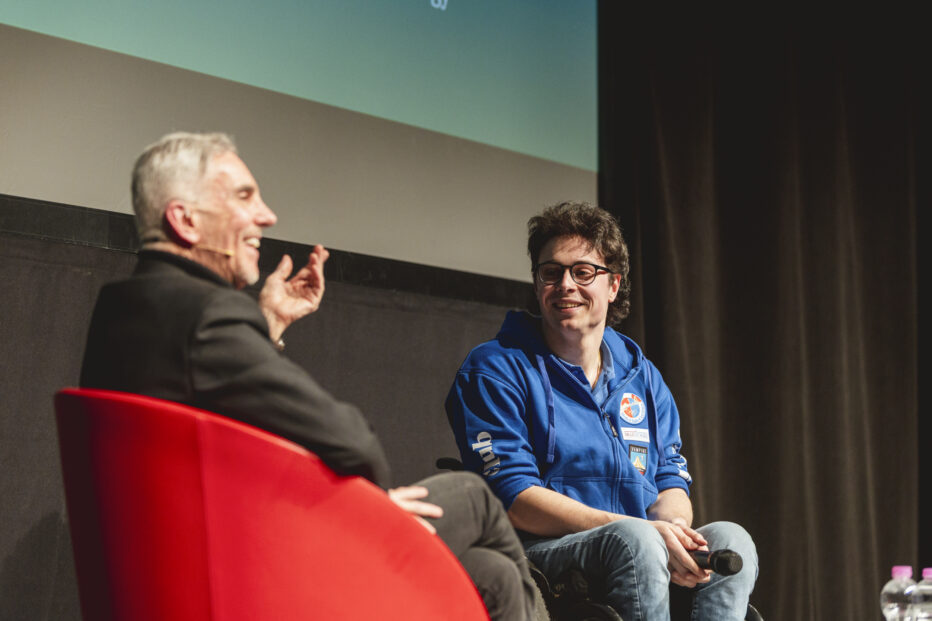 A CORTINA UNA SERATA PER LO SPORT PARALIMPICO CON BUFFA E MENARDI