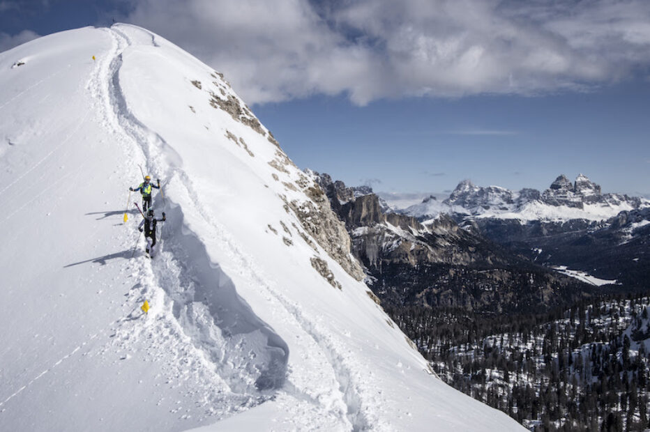 ALLA CORTINA SKIMO CUP SI VESTONO DI TRICOLORE ALEX OBERBACHER – DAVIDE MAGNINI E ILARIA VERONESE – LISA MORESCHINI