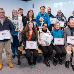 PREMIATI I VINCITORI DELLA 6° EDIZIONE  DEL LAGAZUOI WINNING IDEAS MOUNTAIN AWARDS 2025