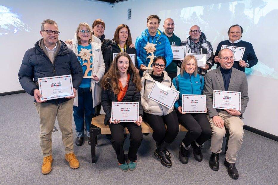 PREMIATI I VINCITORI DELLA 6° EDIZIONE  DEL LAGAZUOI WINNING IDEAS MOUNTAIN AWARDS 2025