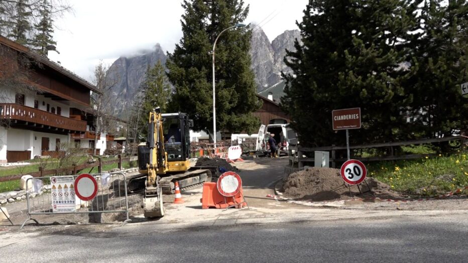 Sostituito un tratto di acquedotto a Cianderies