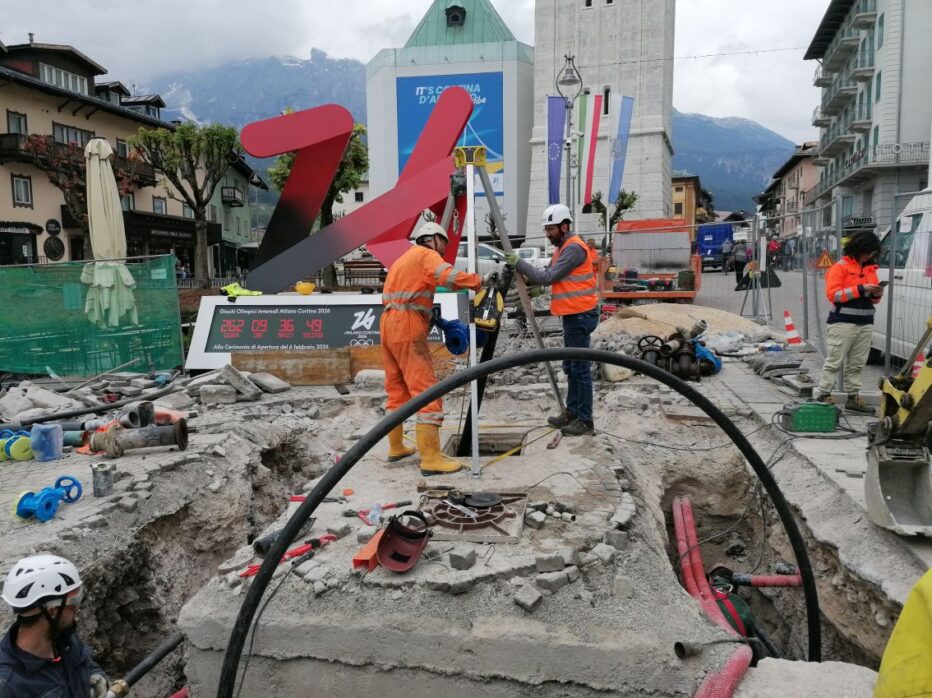 Ultimati i lavori all’acquedotto di Cortina d’Ampezzo.