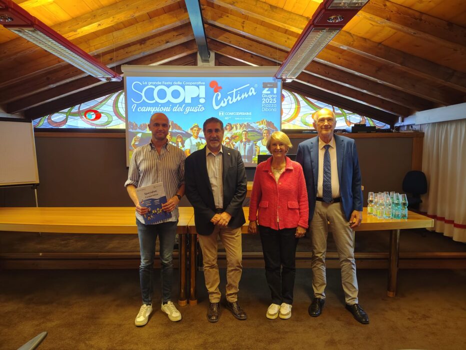 80 ANNI DI GUSTO A SCOOP!: LE COOPERATIVE PROTAGONISTE A CORTINA D’AMPEZZO