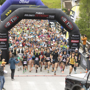 Grande successo per la Dolomiti Extreme Trail: oltre 3 mila concorrenti, provenienti da 69 nazioni.