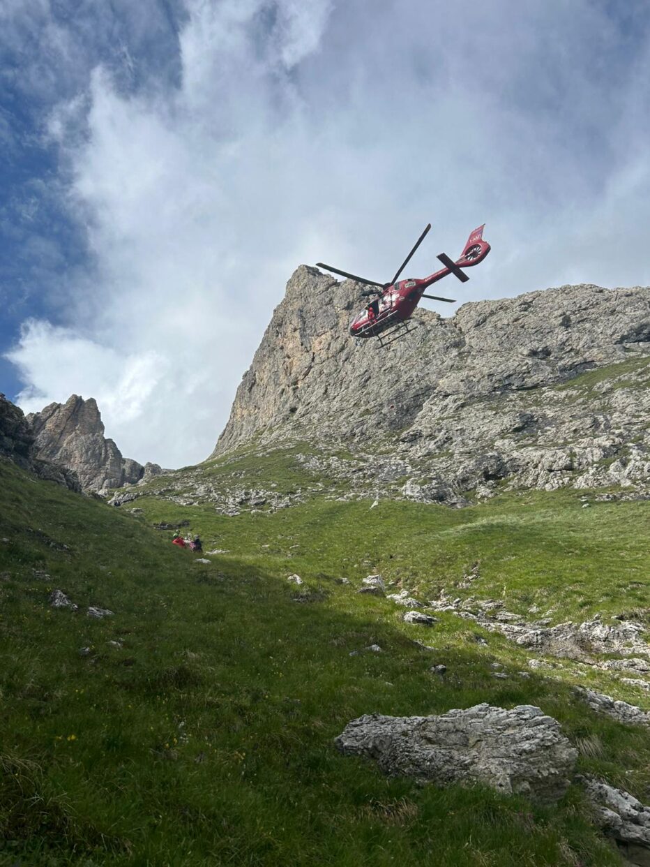 Due interventi in montagna