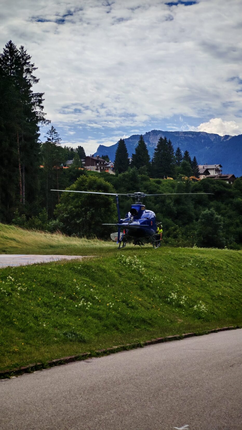 San Vito di Cadore: installato il secondo pluviometro per il monitoraggio della parete del Marcora