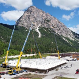 Il villaggio olimpico di Fiames è quasi pronto