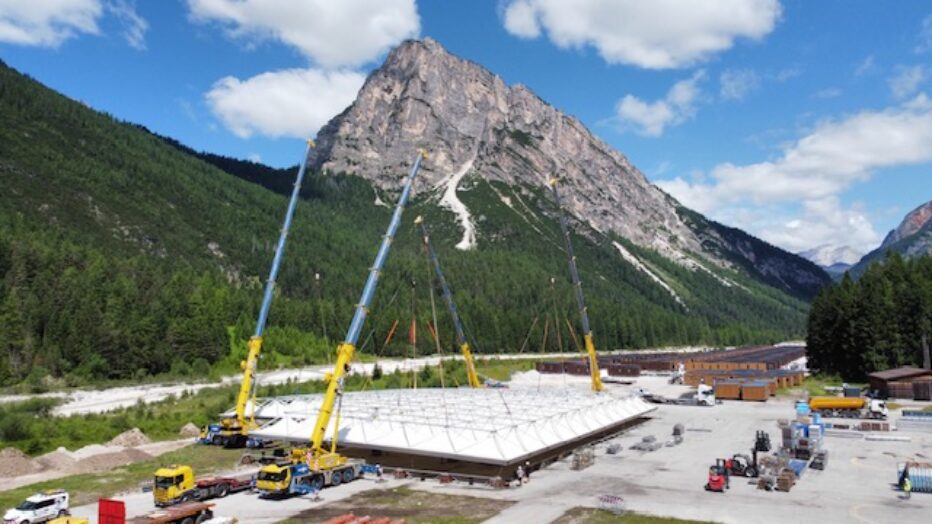 Il villaggio olimpico di Fiames è quasi pronto