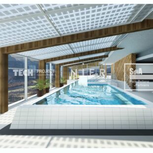 Sei mesi all’avvio del cantiere per la nuova piscina comunale di Cortina.