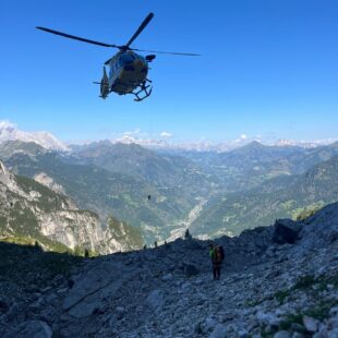 Alpinista vola sul Pan di Zucchero