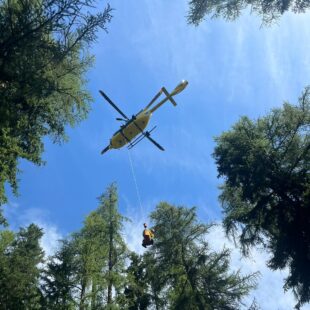 Infortunio con la mountain bike a Cortina d’Ampezzo