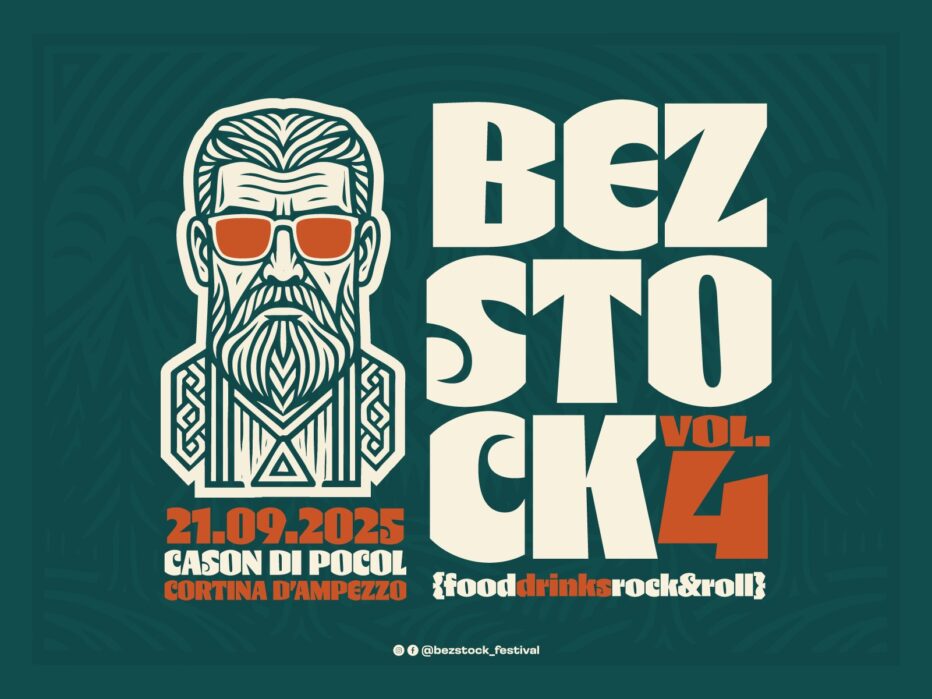 BEZSTOCK VOL.4, DOMENICA 21 SETTEMBRE: una giornata interamente dedicata alla musica, all’amicizia e al ricordo del leggendario Piero “Bez” Ghedina