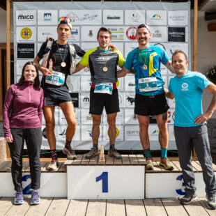 MARIO COLLE E REGINA SPIESS FIRMANO LA MISURINA SKY MARATHON 2025