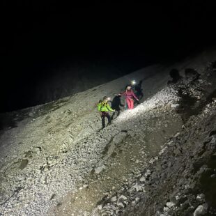 Lungo intervento sulle Tre Cime di Lavaredo