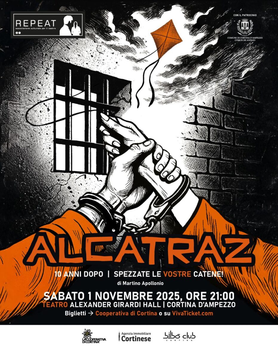 ALCATRAZ – 10 anni dopo: sabato 1 novembre alle 21 all’Alexander Girardi Hall con l’Associazione culturale Repeat