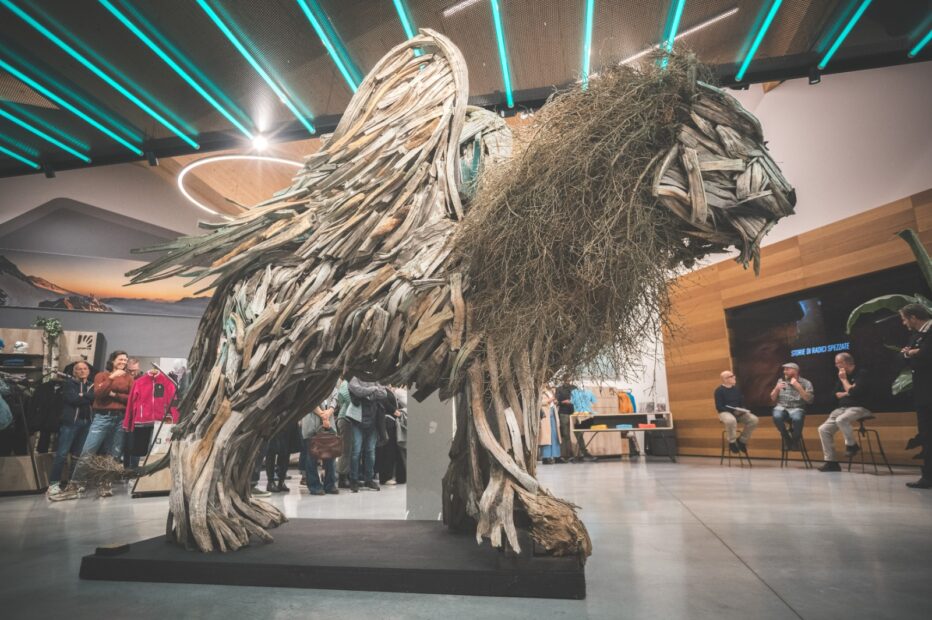 UNA SCULTURA MONUMENTALE DI “MARTALAR” A SEREN DEL GRAPPA