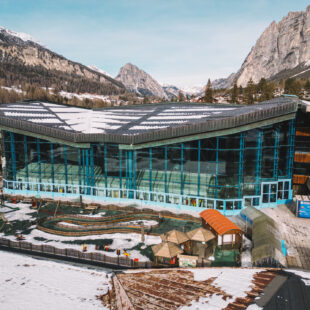 -69 GIORNI ALLE OLIMPIADI: COMPLETATE LE OPERE ESTERNE ALLO STADIO DEL GHIACCIO