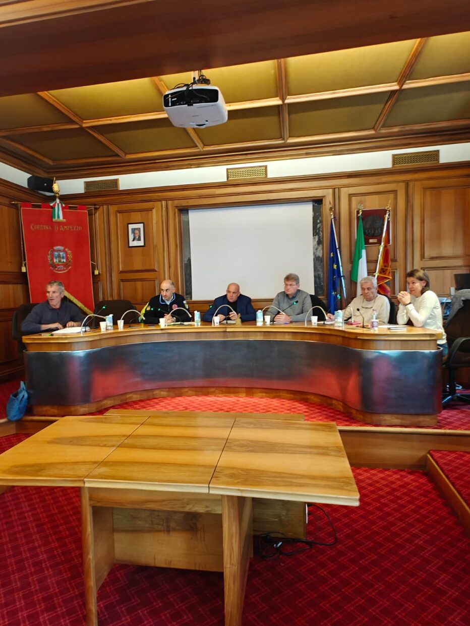 La Protezione Civile in primo piano per i Giochi. Incontro tra i Comuni della valle del Boite