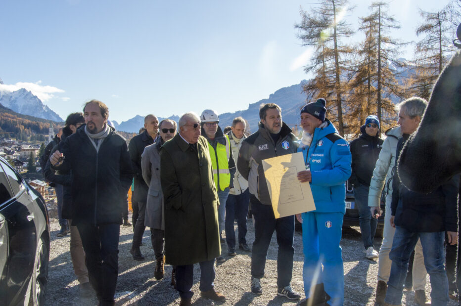 Omologato il Cortina Sliding Centre