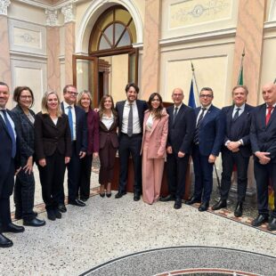 Regione Veneto. Il Presidente Alberto Stefani ha presentato la nuova Giunta regionale.