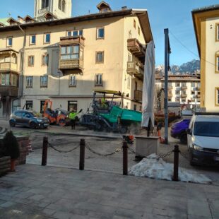 NOVITA’ SUI CANTIERI A CORTINA D’AMPEZZO