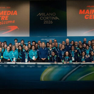 LA PRESIDENTE DEL CIO KIRSTY COVENTRY INCONTRA I VOLONTARI DI MILANO CORTINA 2026