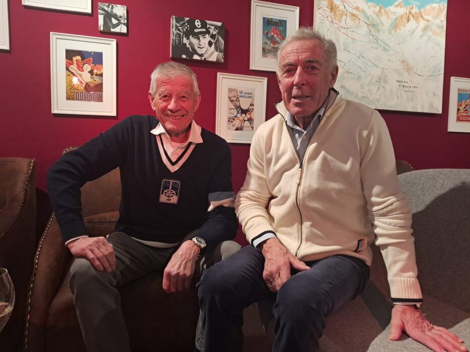 Gustav Thöni ospite degli Azzurri d’Italia alla Cortina Dolomiti Lounge
