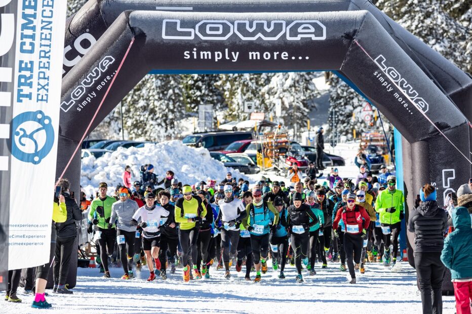 Misurina Winter Run sold out: l’ 1 marzo la grande festa della corsa sulla neve ai piedi delle Tre Cime di Lavaredo