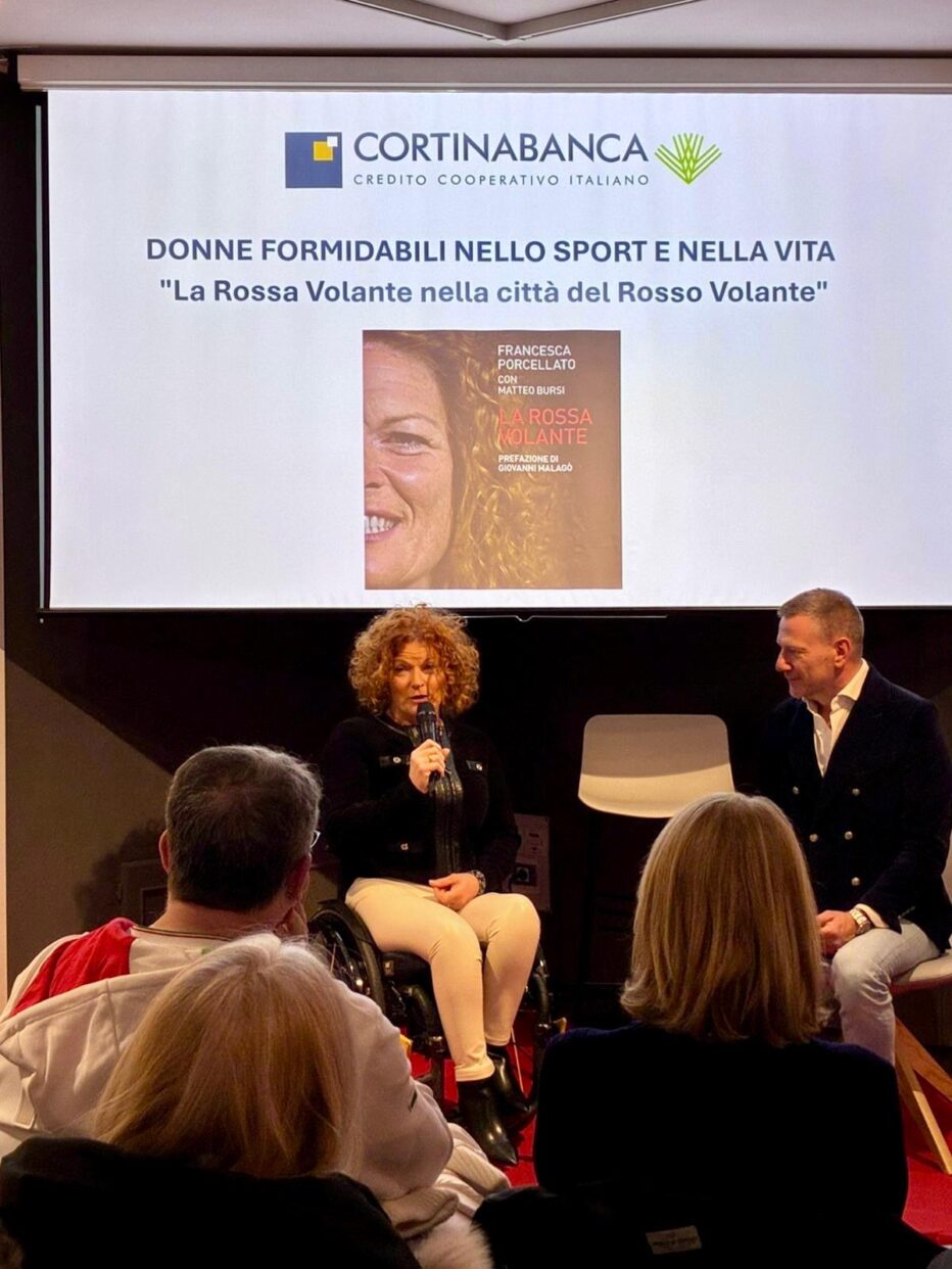 CORTINABANCA A TU PER TU CON LA LEGGENDA PARALIMPICA FRANCESCA PORCELLATO