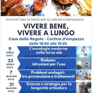 Salute, benessere e socializzazione: proseguono incontri a Cortina per la terza età