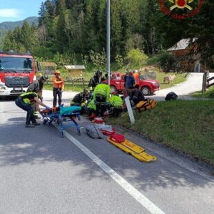 INCIDENTE STRADALE A CIMA GOGNA: UN FERITO