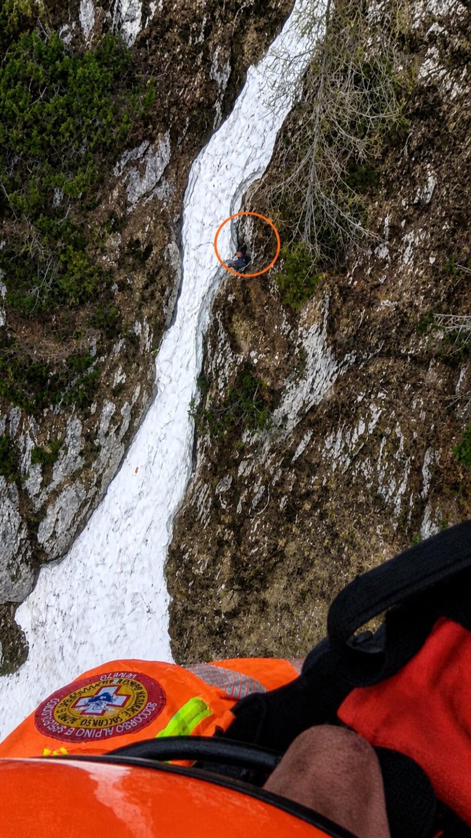 Escursionista recuperato sotto Forcella Casamatta