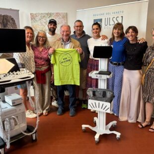 In ULSS 1 Dolomiti attivi due nuovi ecografi di ultima generazione grazie al progetto “Un fiore per Daria” di Never Give Up