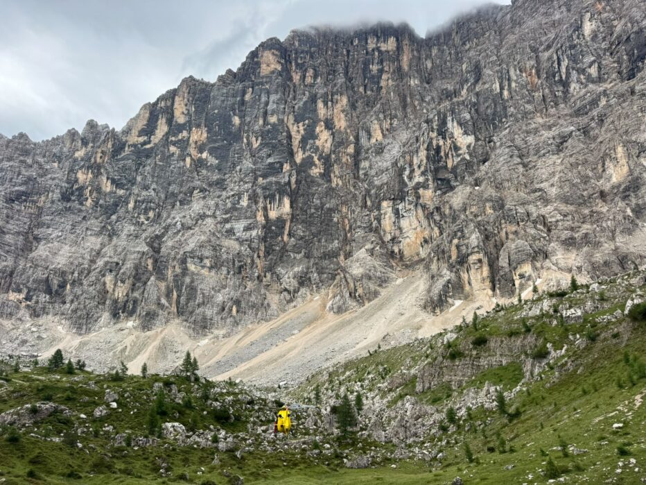 Gli interveni del Soccorso Alpino di oggi domenica 19 luglio 2026 a Cortina, Alano di Piave, Val Civetta, Rifugio Vandelli al lago Sorapiss