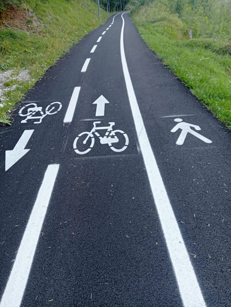 Completati i lavori lungo la ciclabile a San Vito di Cadore