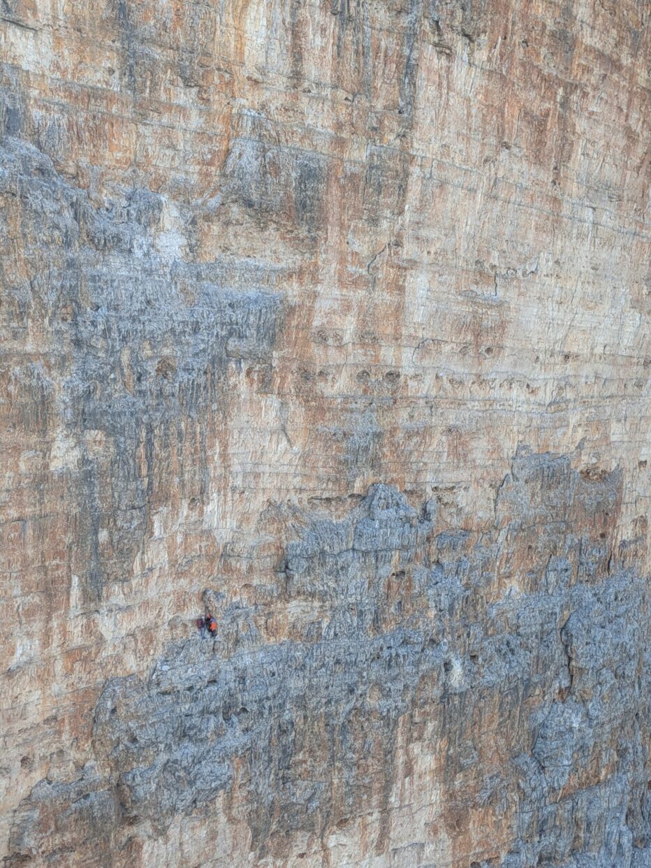 Alpinisti recuperati in Tofana con 90 metri di verricello