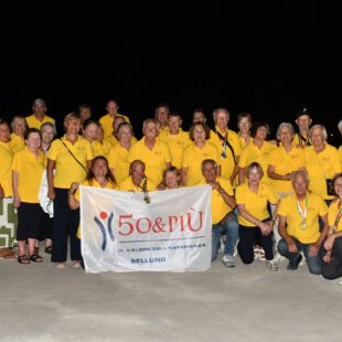 Olimpiadi 50&Più, Belluno protagonista: conquistate 14 medaglie
