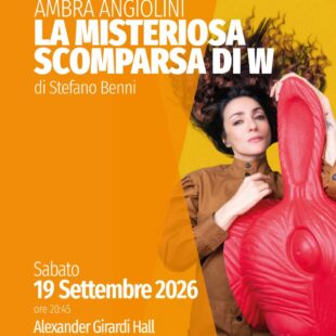CORTINATEATRO: AMBRA ANGIOLINI CHIUDE LA STAGIONE SABATO 19 SETTEMBRE